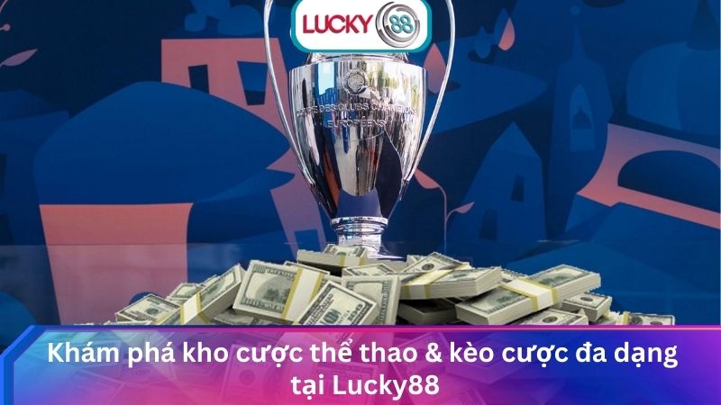 Sảnh Cá Cược Thể Thao Lucky88 Hấp Dẫn Với Tỷ Lệ Kèo Cao 2 Khám phá kho cược thể thao & kèo cược đa dạng tại Lucky88